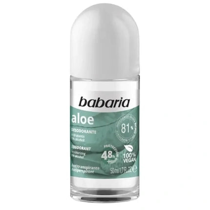 Deodorant Roll On Babaria cu Aloe, 50ml, Fără alcool