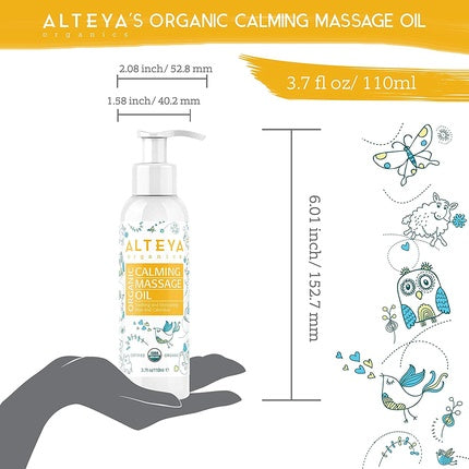 Ulei masaj, Alteya, Calming, alb, flori