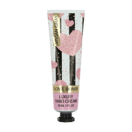Cremă de mâini, Vivian Gray, Love Bomb, 30 ml, roz