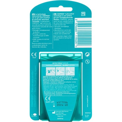 Compeed Blisters Medium Size - Tampoane pentru blistere, 5 bucăți