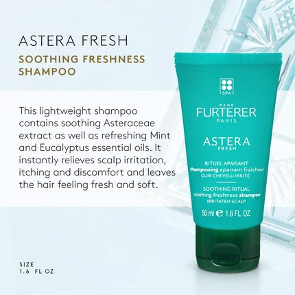Șampon Rene Furterer ASTERA FRESH mentă și eucalipt