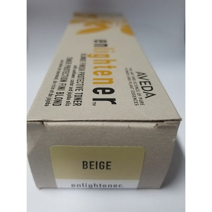 Toner de păr, Aveda, Enlightener Beige, nuanță blond deschis cu reflexe bej