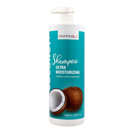 Șampon Diamond Girl Ultra Moisturizing Coconut 1000 ml, ambalaj cu pompă