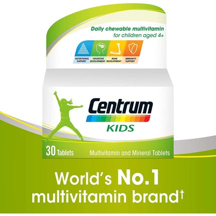 Multivitamine Copii, Centrum, masticabile, 30 tablete