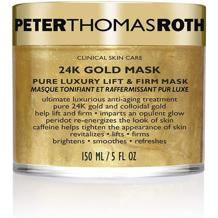 Mască facială Peter Thomas Roth 24K Gold Pure Luxury Lift & Firm Mask 150 ml