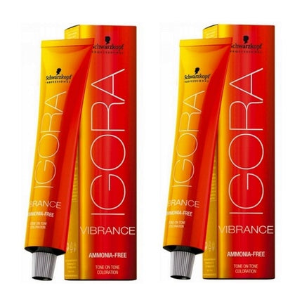 Vopsea de păr Schwarzkopf Igora Vibrance 6-68 Dual Blonde Schokoladenrot 60ml