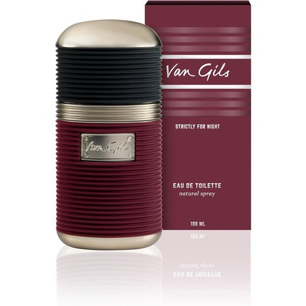 Van Gils Strictly Cologne, Parfum bărbați, 100 ml, roșu-maro, design dantelat
