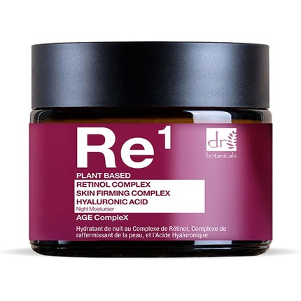Cremă de noapte Dr Botanicals Retinol, fermitate, 60 ml