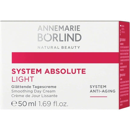 Cremă de zi, Annemarie Börlind System Absolute, 50ml, netezire