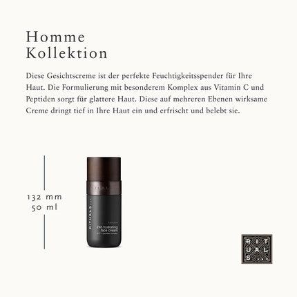 Cremă de față, Rituals, Homme, negru