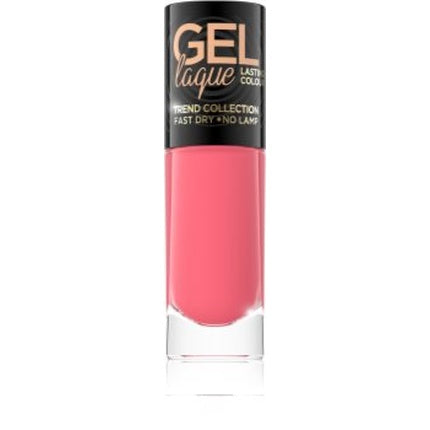 Eveline Cosmetics 7 Days Gel Laque Nail Enamel, 8 ml, roz intens