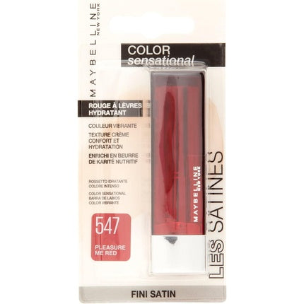 Ruj, Maybelline, Color Sensational, roșu