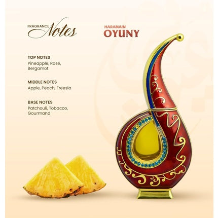 Ulei parfum Al Haramain Oyuny 20ml - Parfum uleios de lungă durată pentru bărbați