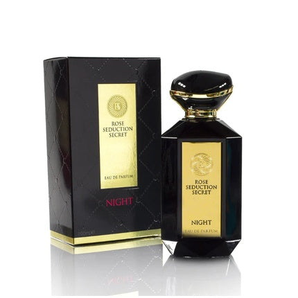 Perfum Fragrance World Rose Seduction Secret Night EDP 100ml