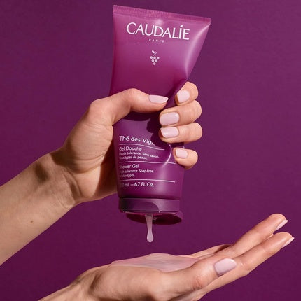 Gel de Duș Caudalie Thé des Vignes, 200ml, Parfumat