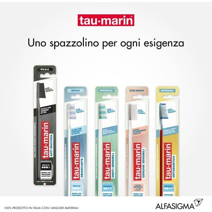 Periuță dinți Tau Marin Professional 27 antibacterian, negru