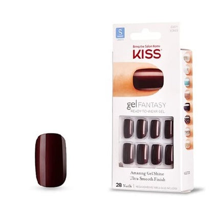 Unghii False Kiss, Fantasy Collection, Ab Fab, Culoare Nude, Mărime L