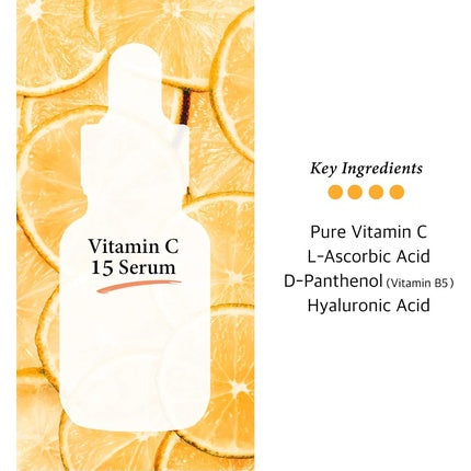 Serum cu Vitamina C 15% Cos De Baha, 30ml