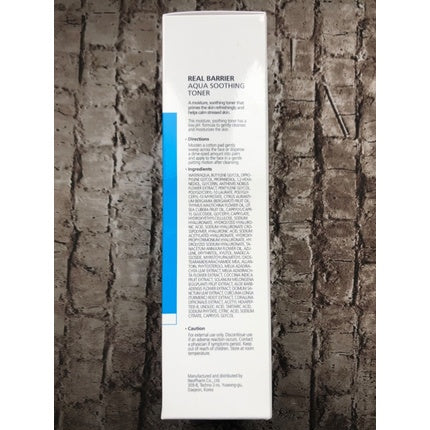 Toner facial, Real Barrier, Aqua Soothing, albastru