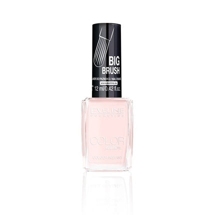 Esmalt de unghii, Eveline, Color Edition, 914, Roz pal, Big Brush