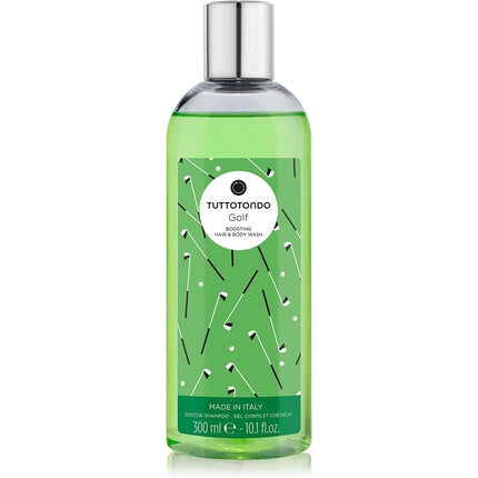 Golf Hair Body Wash, T Tondo, 300 ml, Verde