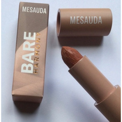 Ruj Mesauda Bare Harmony Shiny Buttery Intense Nude Lipstick Taffeta 303, 22g