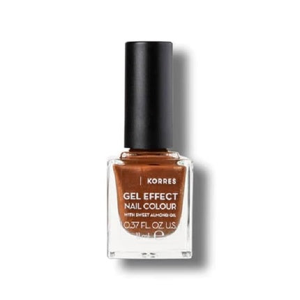Lac unghii gel Korres, Aegean Bronze, 11ml, culoare bronz