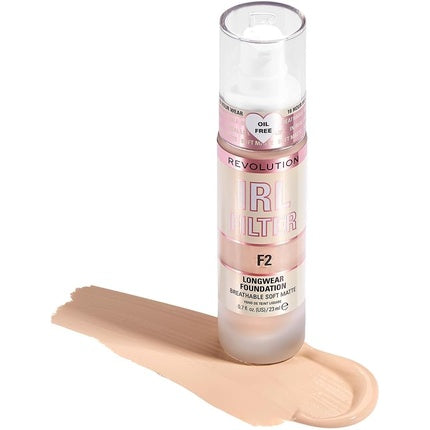 Fond de ten, Revolution Beauty, IRL Filter, F2 Fair Light