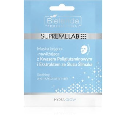 Mască Față Bielenda Supremelab Hydra Glow, Hidratantă și Calmantă, 55g
