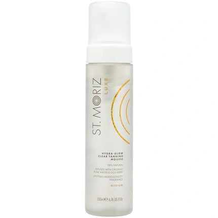 Spumă bronzantă St. Moriz Luxe Hydraglow Clear Tanning Mousse Medium 200ml