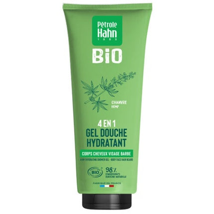 Gel de duș, Pétrole Hahn, 4 în 1, cu cânepă, 250ml
