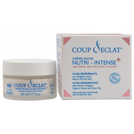 Cremă facială Coup D'Eclat Nutri-Intense+ 50ml pentru piele uscată