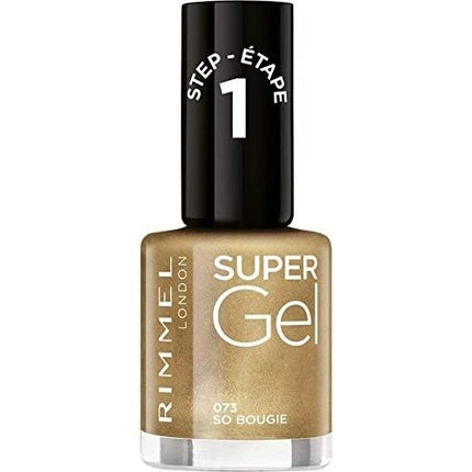 Lac unghii Rimmel, Super Gel, 073 So Bougie, auriu