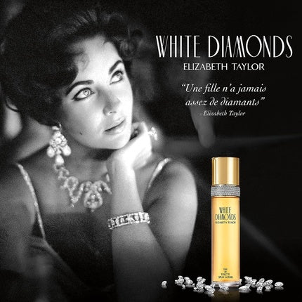 Apa de parfum, Elizabeth Taylor, White Diamonds Lustre, 236ml
