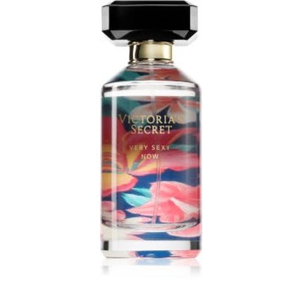 Eau De Parfum Victoria's Secret Very Sexy Now 100 ml - Sticlă colorată cu design floral