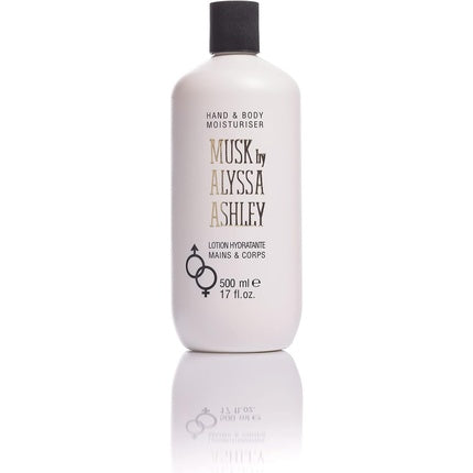 Lotiune de corp si maini, Alyssa Ashley, Musk, 500ml