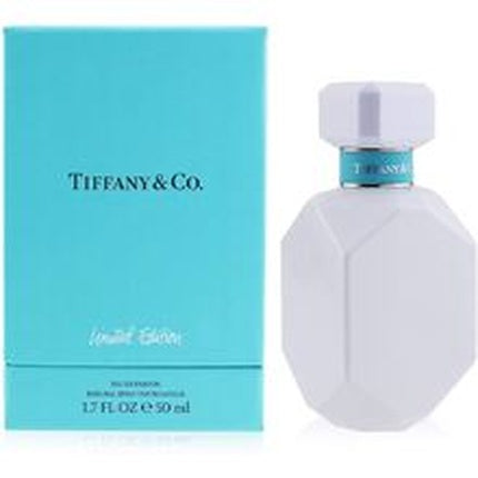 Eau de Parfum Tiffany & Co. Limited Edition, 50 ml, design geometric, cutie turcoaz