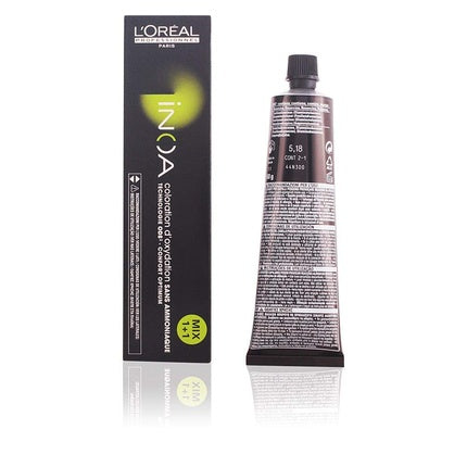 Vopsea de par, L'Oréal Professionnel, Inoa 5.18, 60ml