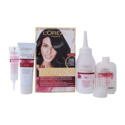 Vopsea de par, L'Oréal Paris, Excellence 1, Negru