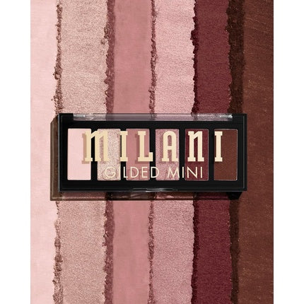 Paletă Farduri, Milani, Gilded Mini, 6 nuanțe mate și sidefate