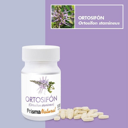 Tablete Ortosifon Prisma Natural 500mg Alb 100 bucăți