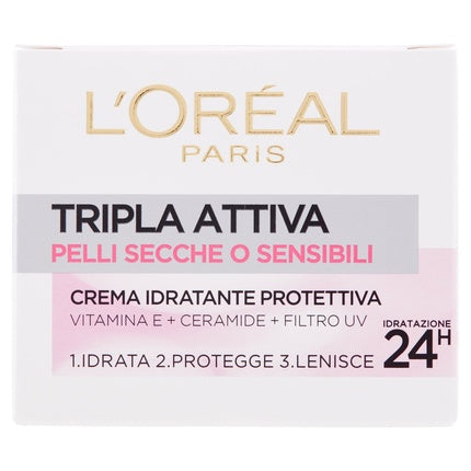 Crema hidratanta L'Oréal Triple Active Multi-Protectiva 50ml