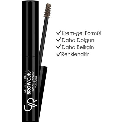 Gel Sprâncene Golden Rose BROW Color Light Medium Brown