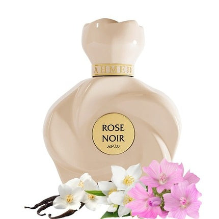 Parfum Rose Noir, Ahmed Al Maghribi, 100 ml, EDP, flacon bej