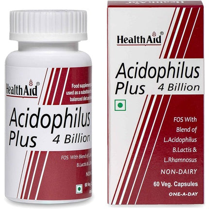 Irigator bucal, HealthAid Acidophilus Plus, 60 capsule