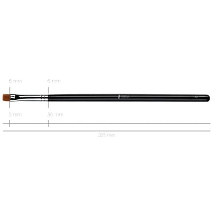 Pensulă eyeliner Ibra Make-Up, Numărul 01