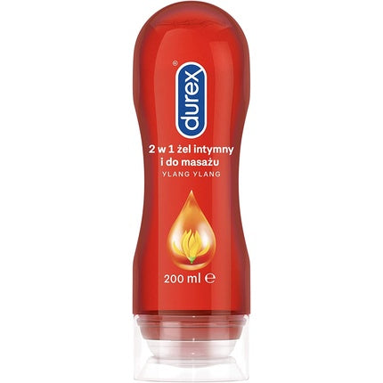 Gel lubrifiant, Durex, Play Massage 2 in 1, 200ml, Ylang Ylang
