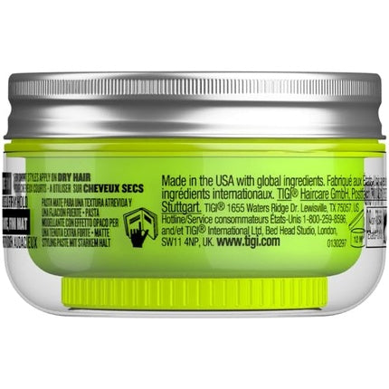 Ceară de Păr TIGI Bed Head Manipulator Matte Strong Hold, 30g