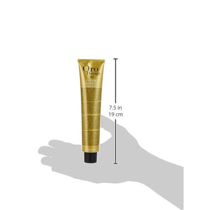 Vopsea de păr, Fanola, Oro Therapy Color Keratin 7.13, 100 ml
