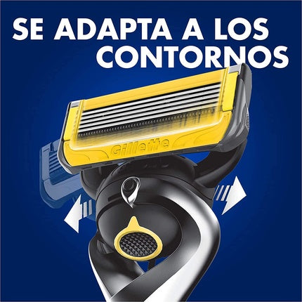 Razor manual, Gillette, Proshield, negru-galben